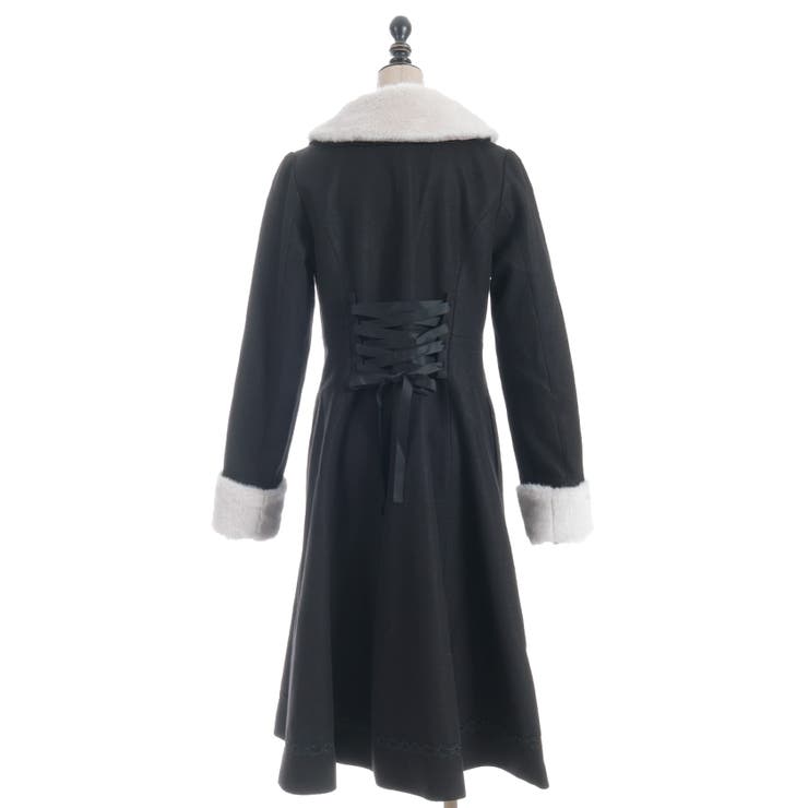 ファーティペ付ロングコート | axes femme | 詳細画像23 