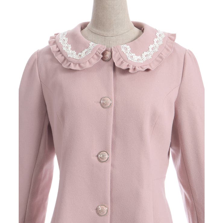 ファーティペ付ロングコート | axes femme | 詳細画像31 