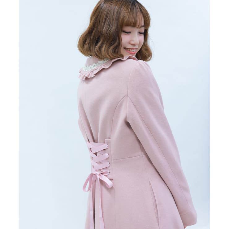 ファーティペ付ロングコート | axes femme | 詳細画像6 