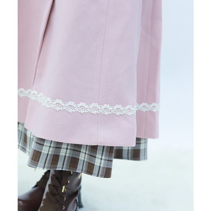 ファーティペ付ロングコート | axes femme | 詳細画像7 