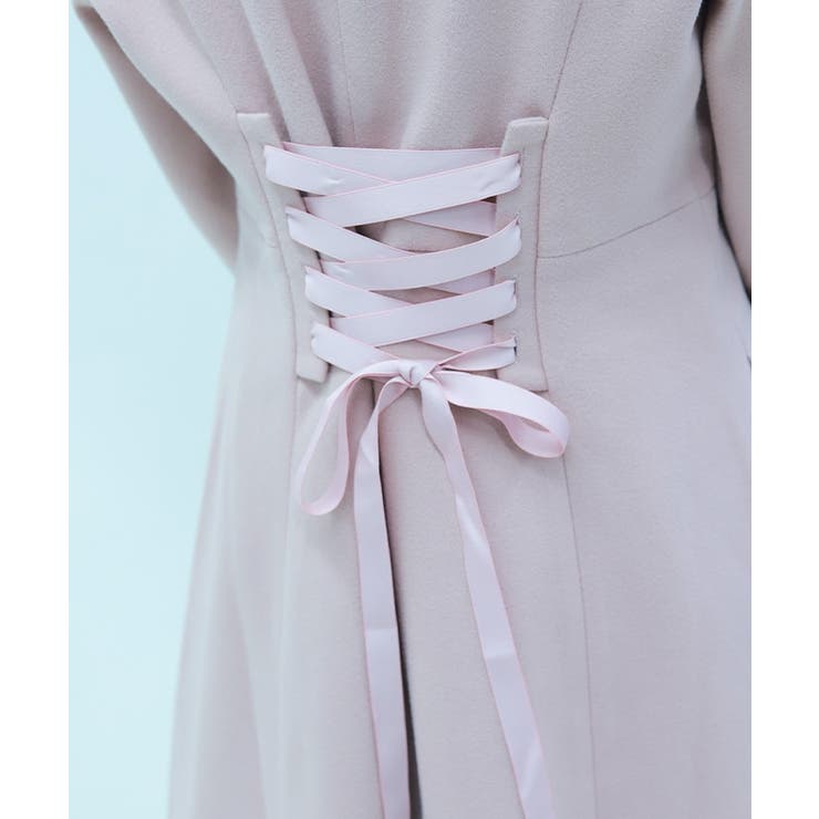 ファーティペ付ロングコート | axes femme | 詳細画像9 