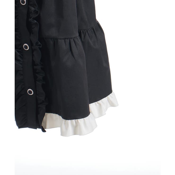 バイカラーワンピースコート | axes femme | 詳細画像27 