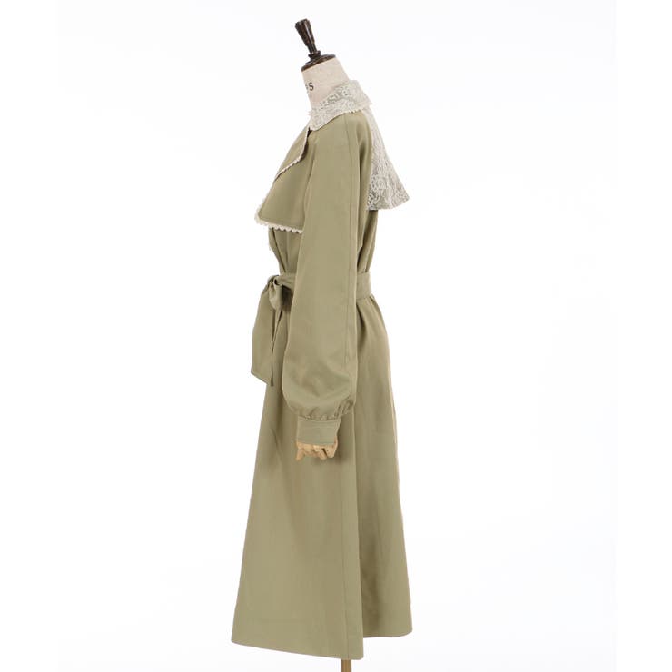 バイカラーレーストレンチCO[品番：IGAW0001522]｜axes femme