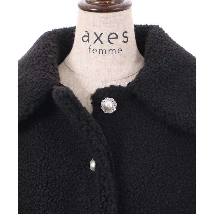 2WAYボアショートコート[品番：IGAW0004171]｜axes femme