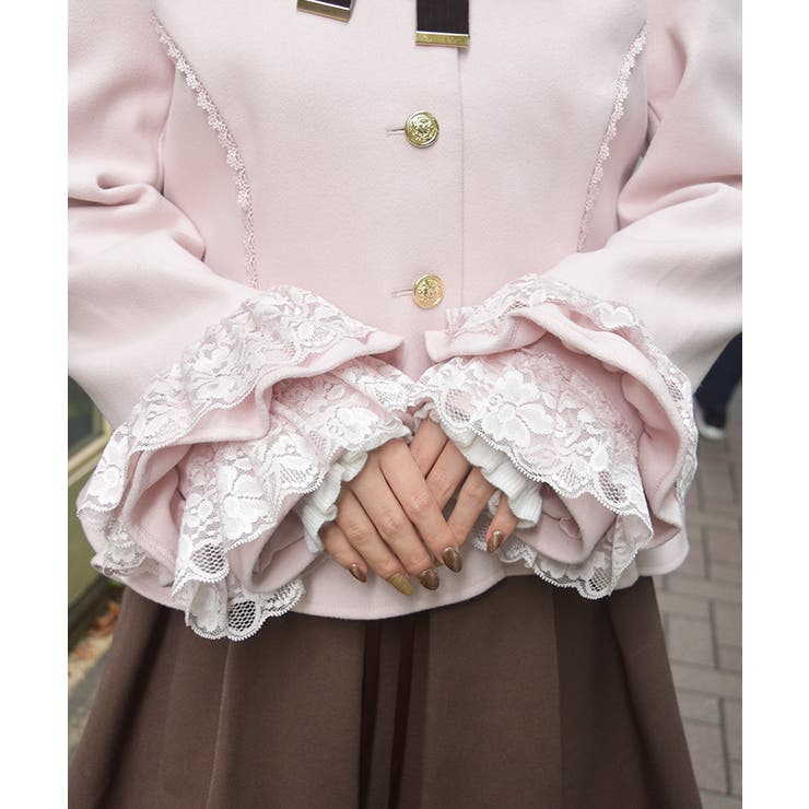 ローズリボン付フリルＣＯ | axes femme | 詳細画像11 