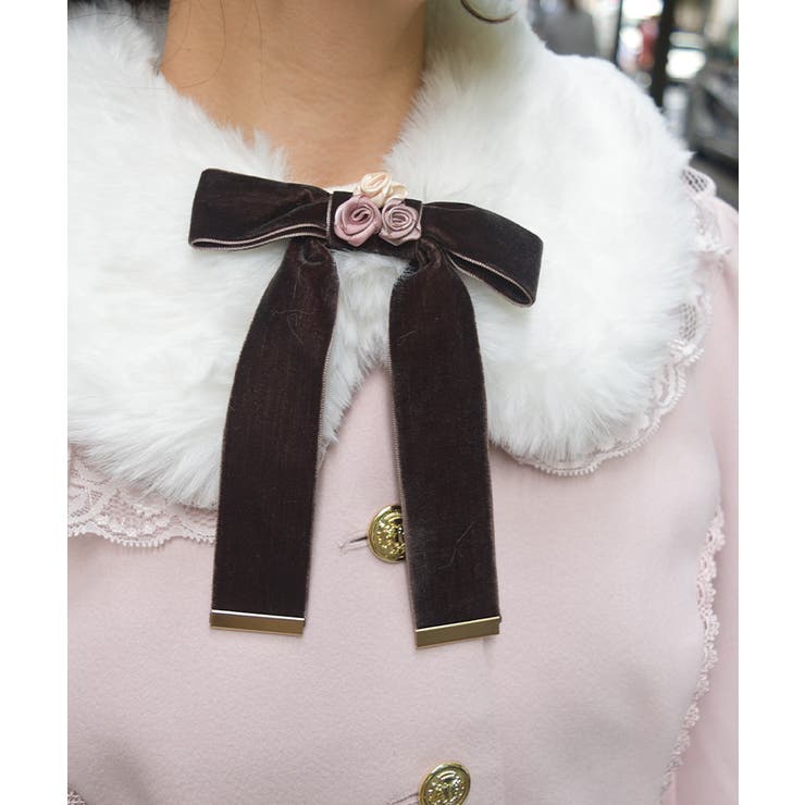 ローズリボン付フリルＣＯ | axes femme | 詳細画像12 