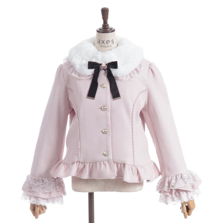 ローズリボン付フリルＣＯ | axes femme | 詳細画像13 