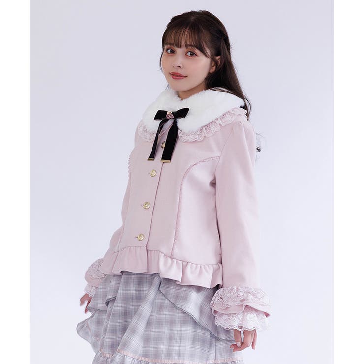 ローズリボン付フリルＣＯ | axes femme | 詳細画像5 