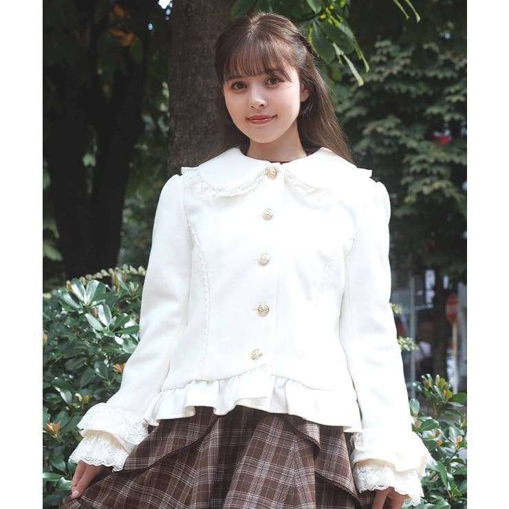 ローズリボン付フリルＣＯ | axes femme | 詳細画像9 