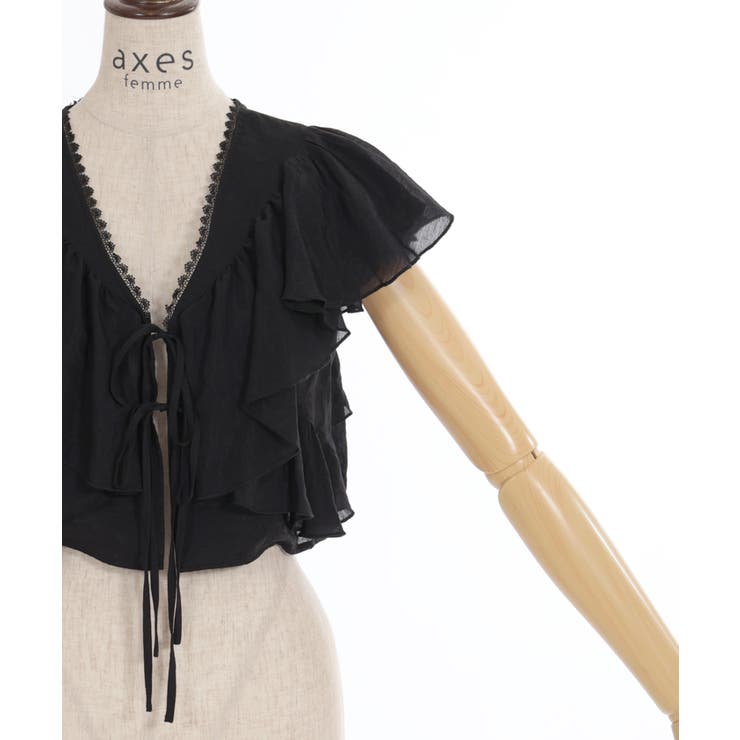 ボリュームフリルボレロ | axes femme | 詳細画像27 