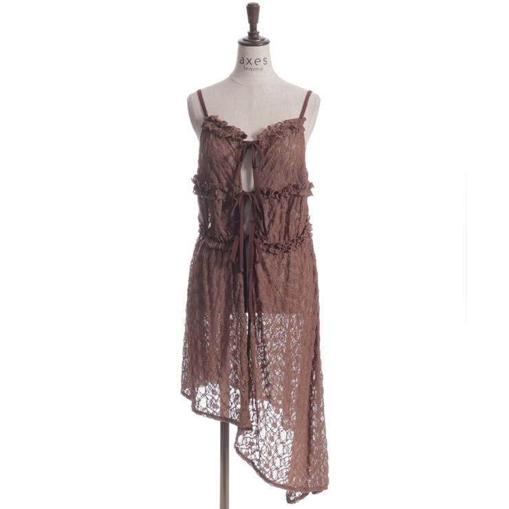 チュニック丈レースキャミ | axes femme | 詳細画像19 