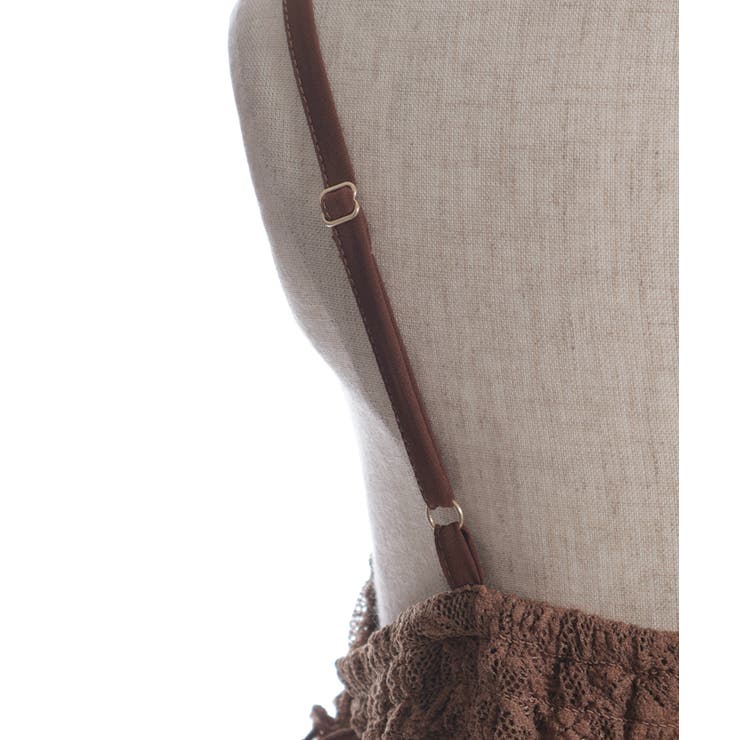 チュニック丈レースキャミ | axes femme | 詳細画像25 