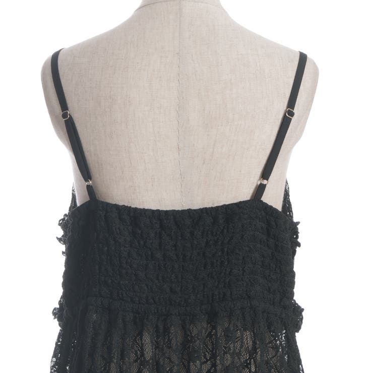 チュニック丈レースキャミ | axes femme | 詳細画像32 