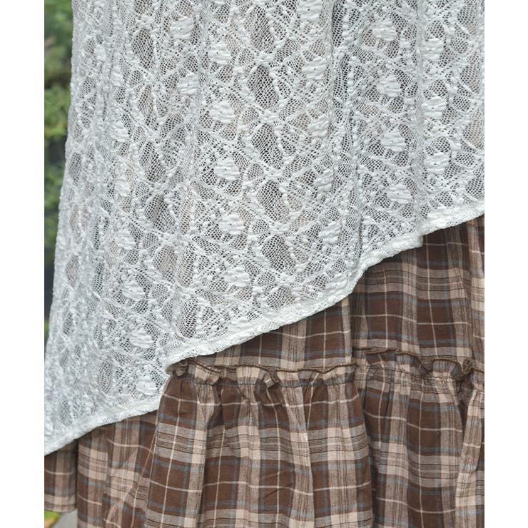 チュニック丈レースキャミ | axes femme | 詳細画像9 