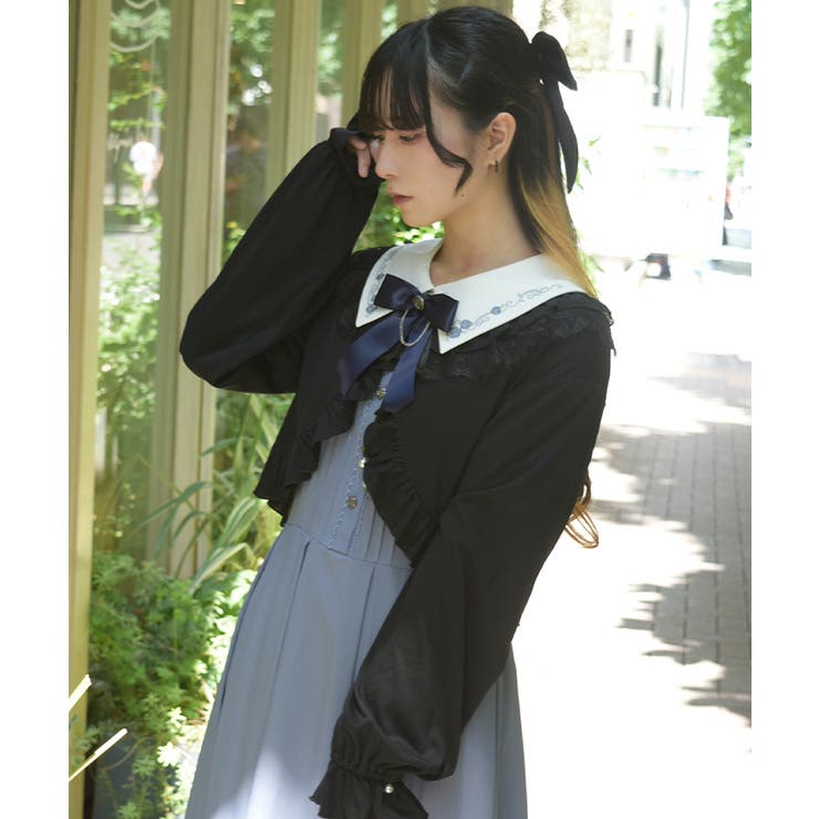 ＵＶカットフリルボレロ | axes femme | 詳細画像6 
