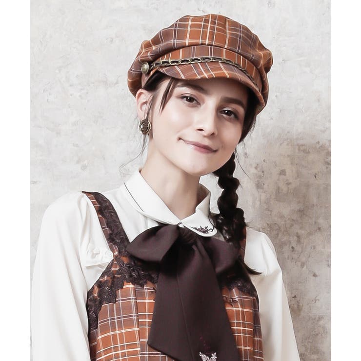 Burberry ベレー帽 キャスケット　チェック Burberry ベレー帽 キャスケット チェック 帽子 - 帽子