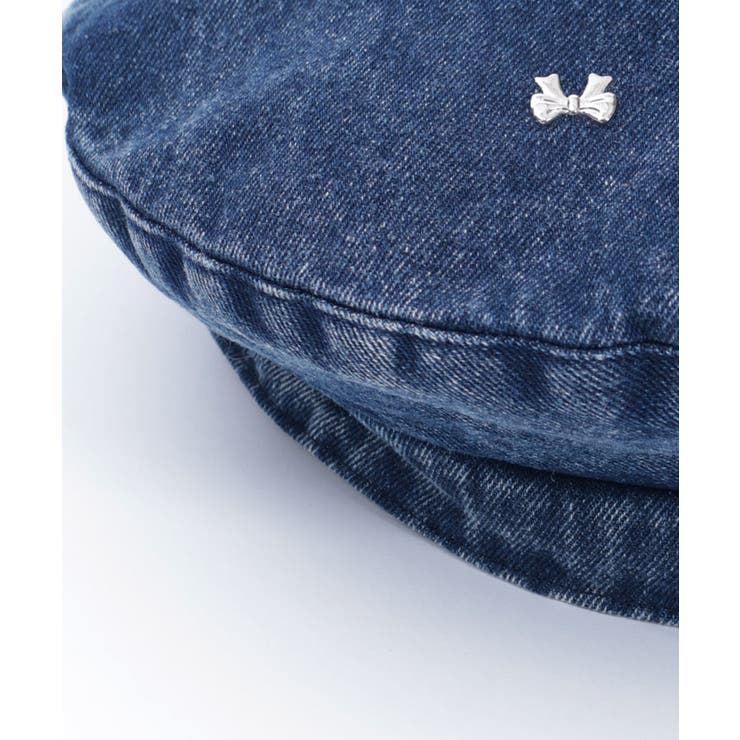 リボンパーツデニムベレー帽 | axes femme | 詳細画像13 