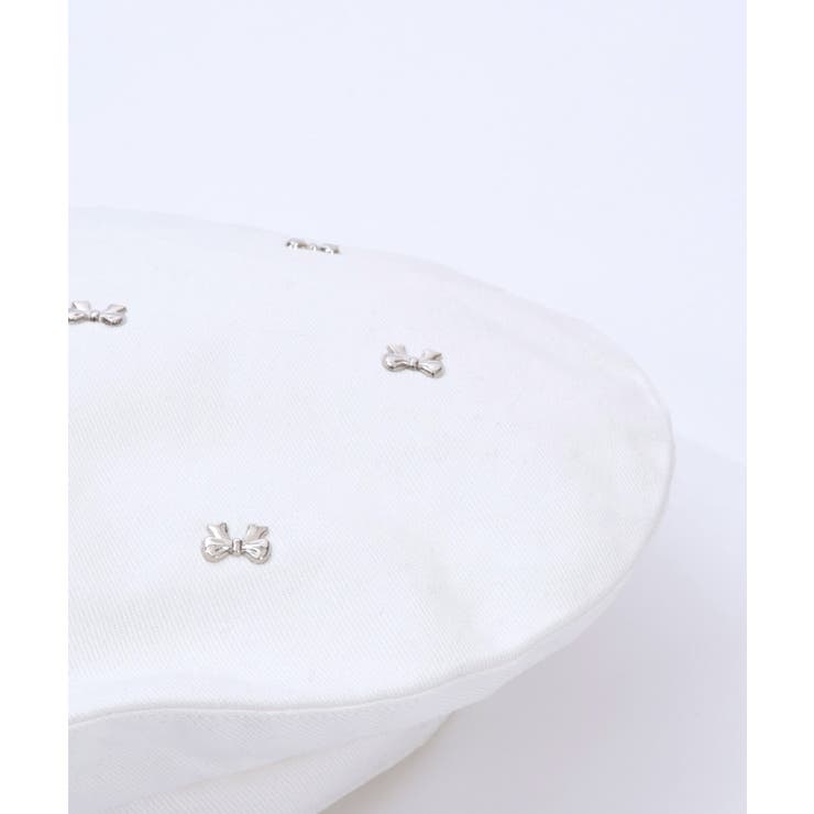 リボンパーツデニムベレー帽 | axes femme | 詳細画像5 