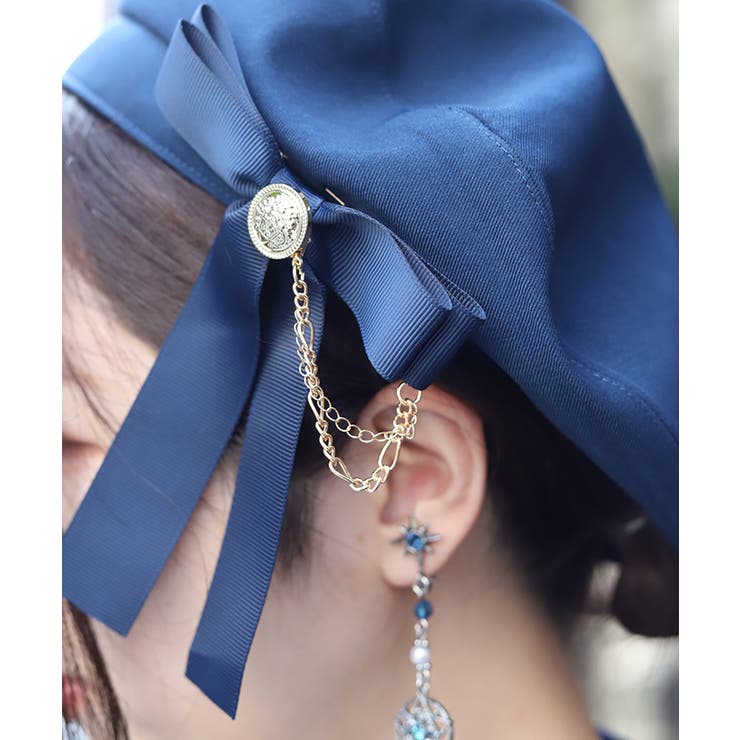 星モチーフ刺繍ベレー | axes femme | 詳細画像3