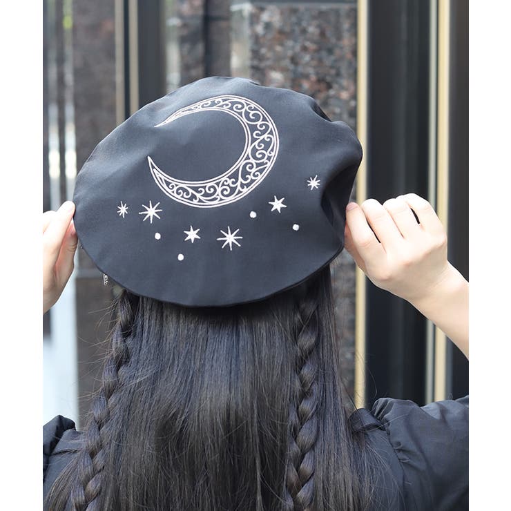 星モチーフ刺繍ベレー | axes femme | 詳細画像4