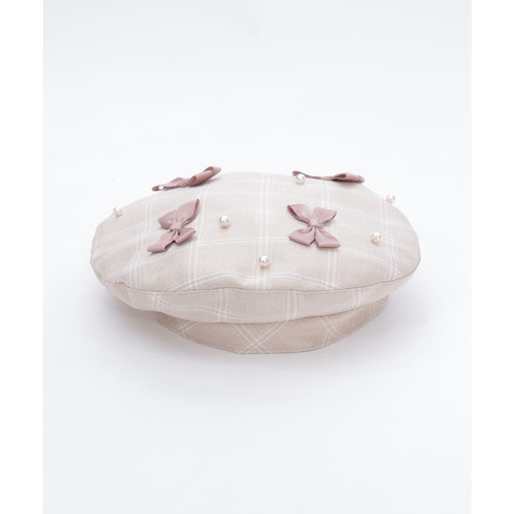 リボン×パール装飾ベレー | axes femme | 詳細画像12 