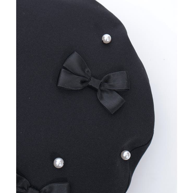 リボン×パール装飾ベレー | axes femme | 詳細画像22 