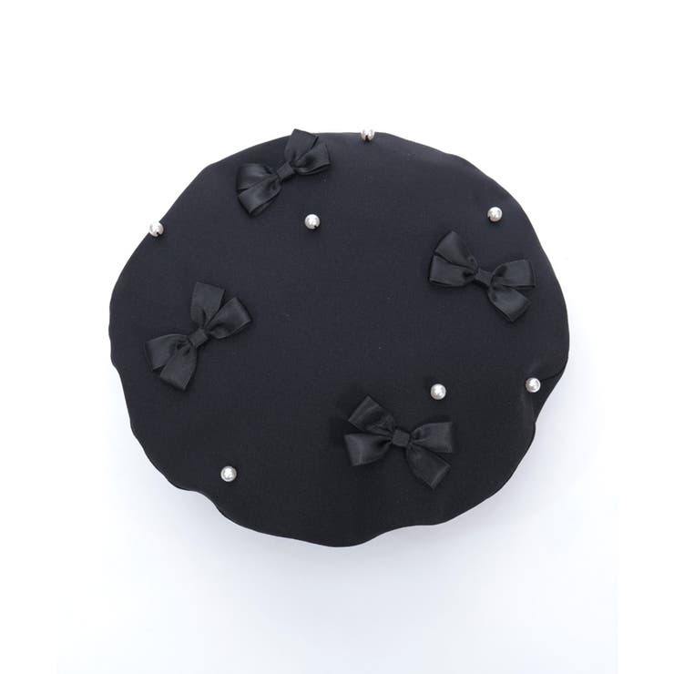 リボン×パール装飾ベレー | axes femme | 詳細画像24 