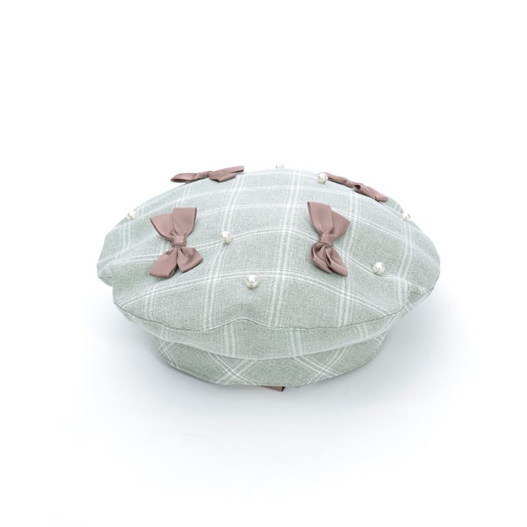 リボン×パール装飾ベレー | axes femme | 詳細画像5 