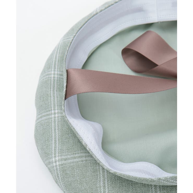 リボン×パール装飾ベレー | axes femme | 詳細画像9 