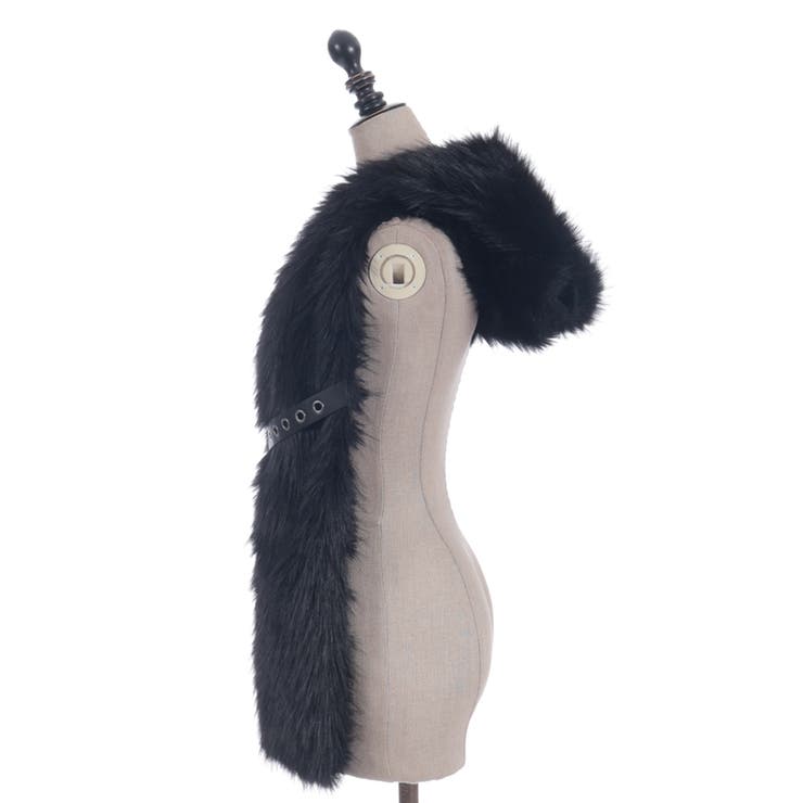 ネコミミファーフードマフラー | axes femme | 詳細画像13 