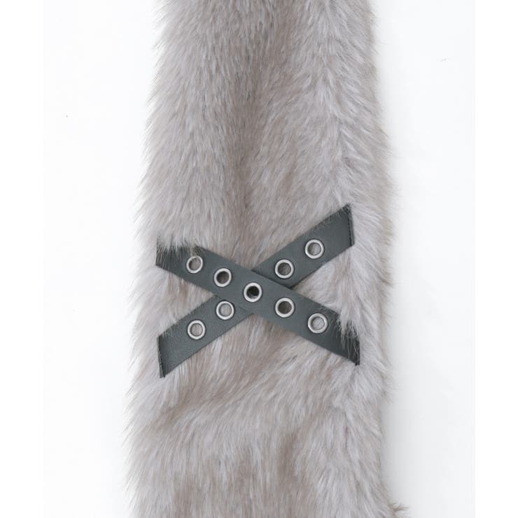 ネコミミファーフードマフラー | axes femme | 詳細画像8 