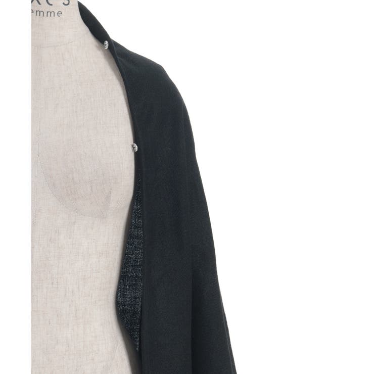 ファーティペット付きストール | axes femme | 詳細画像12 