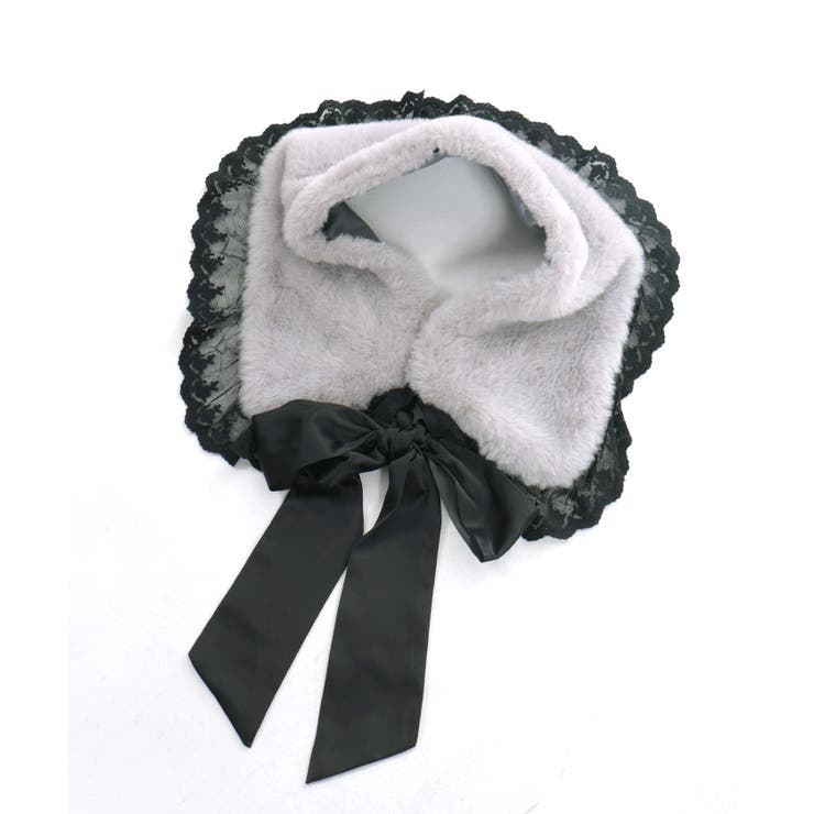 ファーティペット付きストール | axes femme | 詳細画像14 