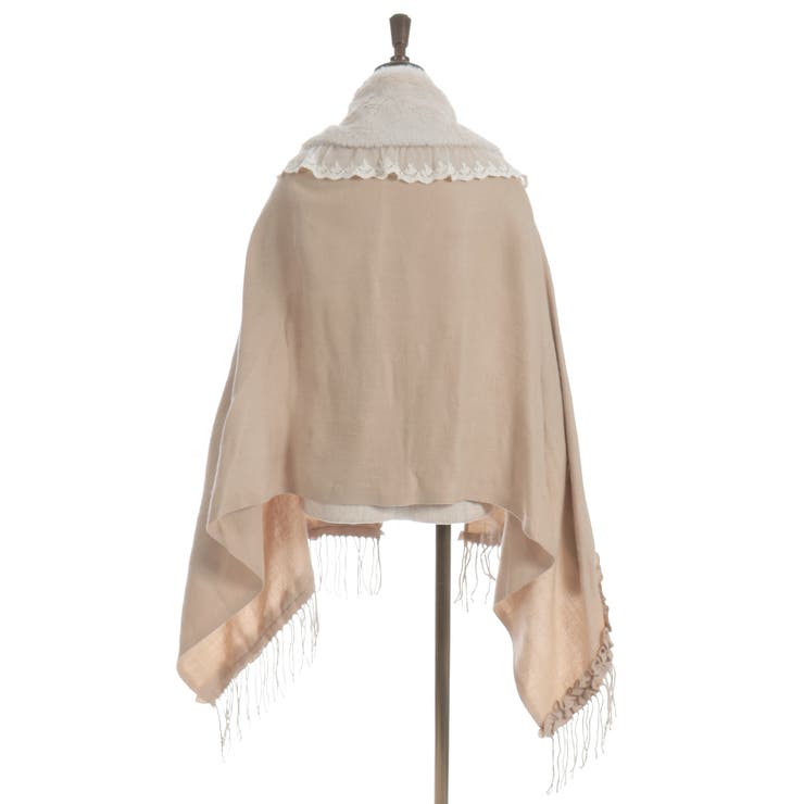 ファーティペット付きストール | axes femme | 詳細画像17 