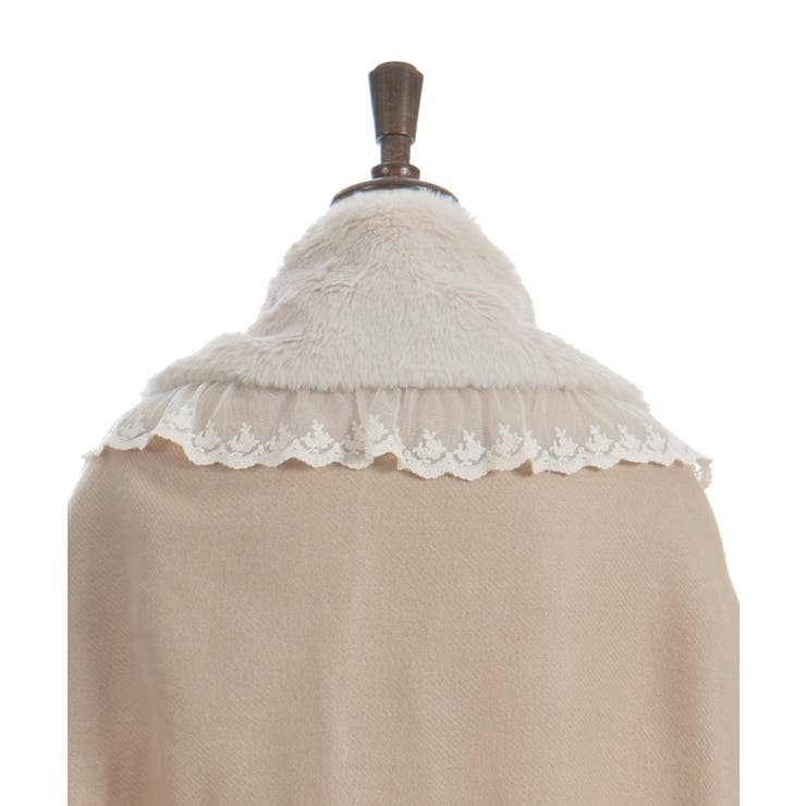 ファーティペット付きストール | axes femme | 詳細画像19 