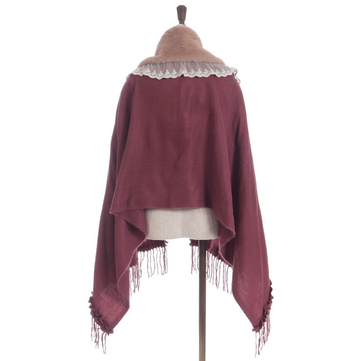 ファーティペット付きストール | axes femme | 詳細画像24 