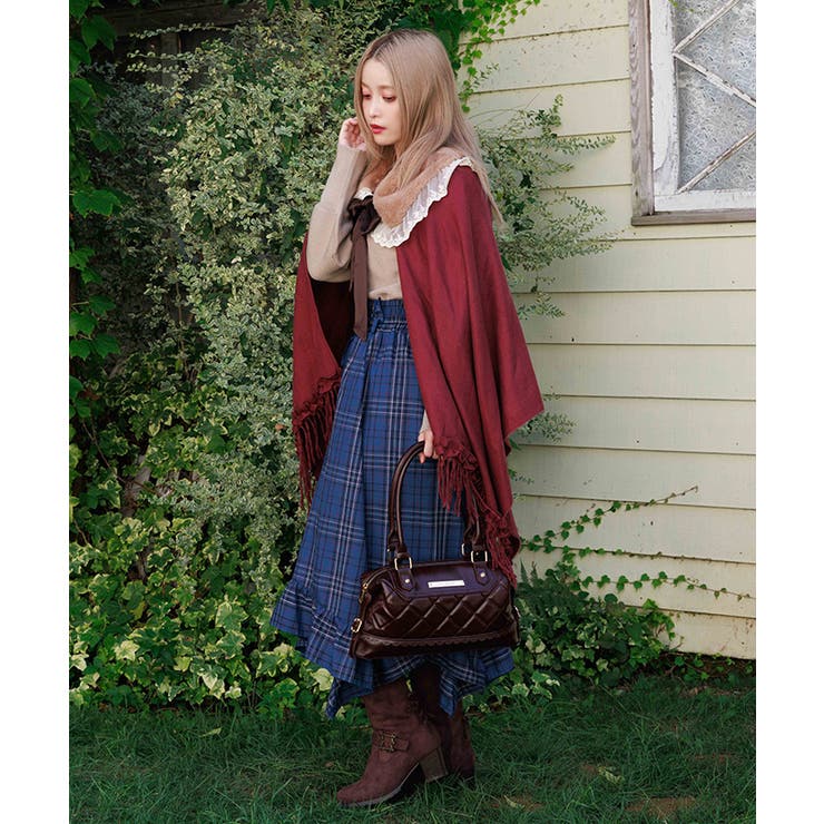 ファーティペット付きストール | axes femme | 詳細画像4 