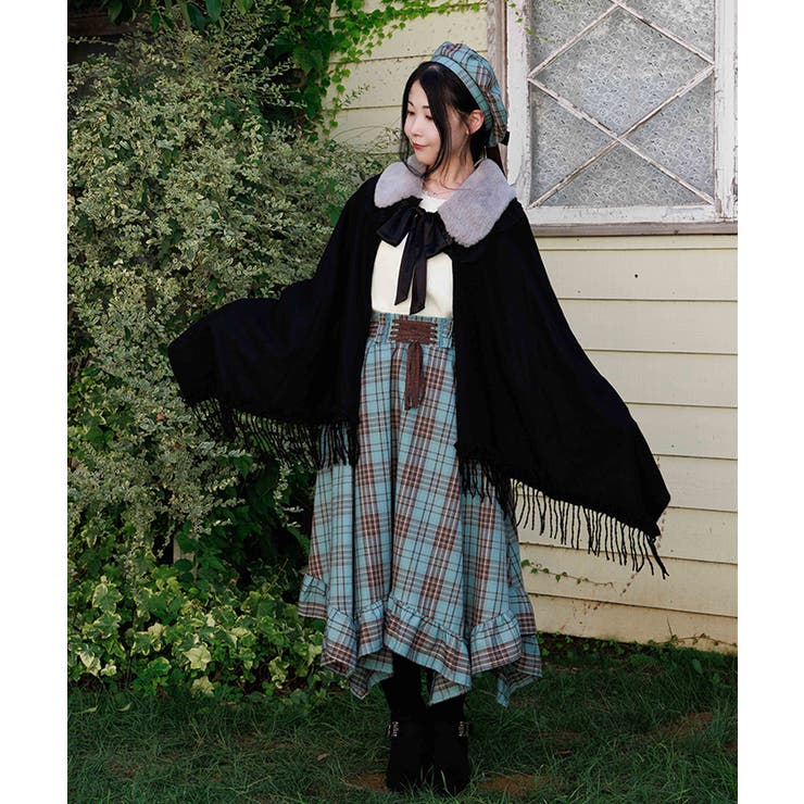 ファーティペット付きストール | axes femme | 詳細画像5 