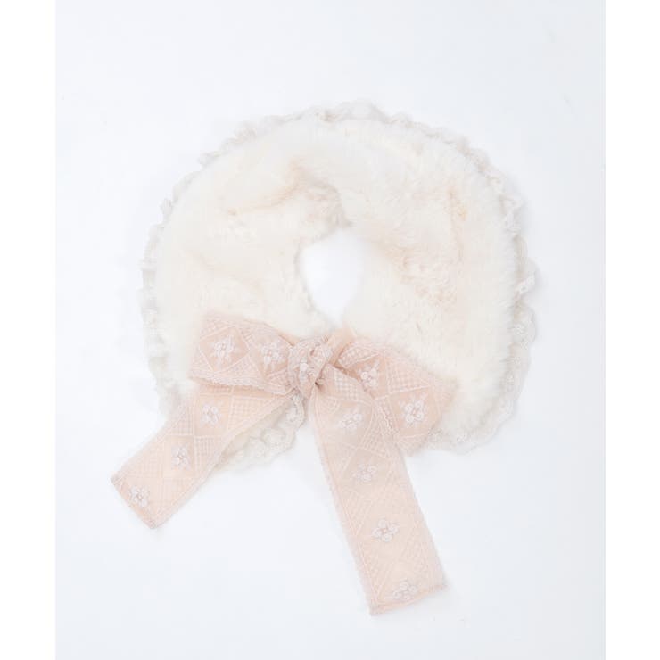 レースリボンファーティペット | axes femme | 詳細画像14 