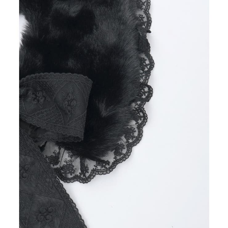 レースリボンファーティペット | axes femme | 詳細画像23 