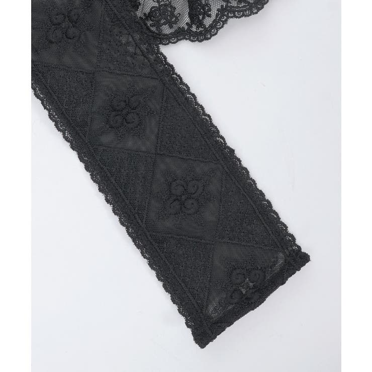 レースリボンファーティペット | axes femme | 詳細画像25 