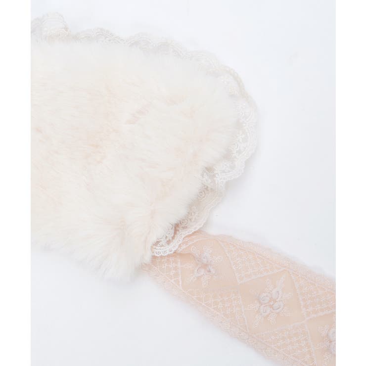 レースリボンファーティペット | axes femme | 詳細画像6 