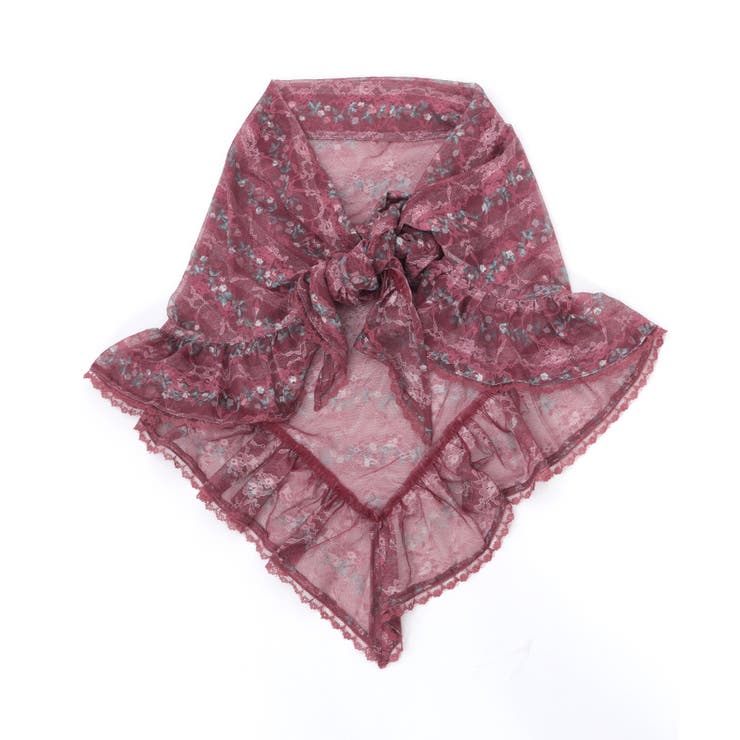 苺柄マルチＷＡＹストール | axes femme | 詳細画像3 