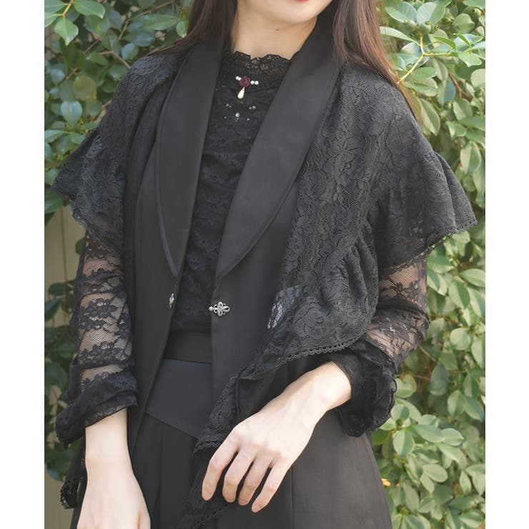 黒 | マルチＷＡＹレースストール | axes femme
