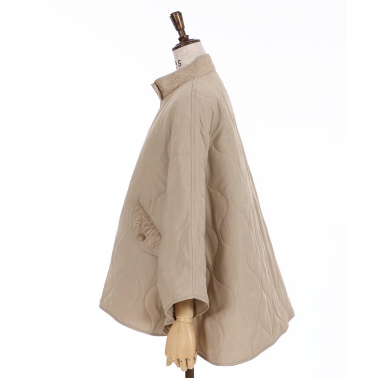 キルティングポンチョ[品番：IGAW0001117]｜axes femme（アクシーズ