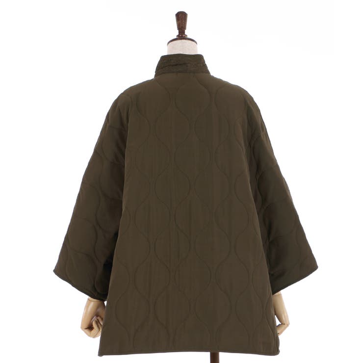 キルティングポンチョ[品番：IGAW0001117]｜axes femme（アクシーズ