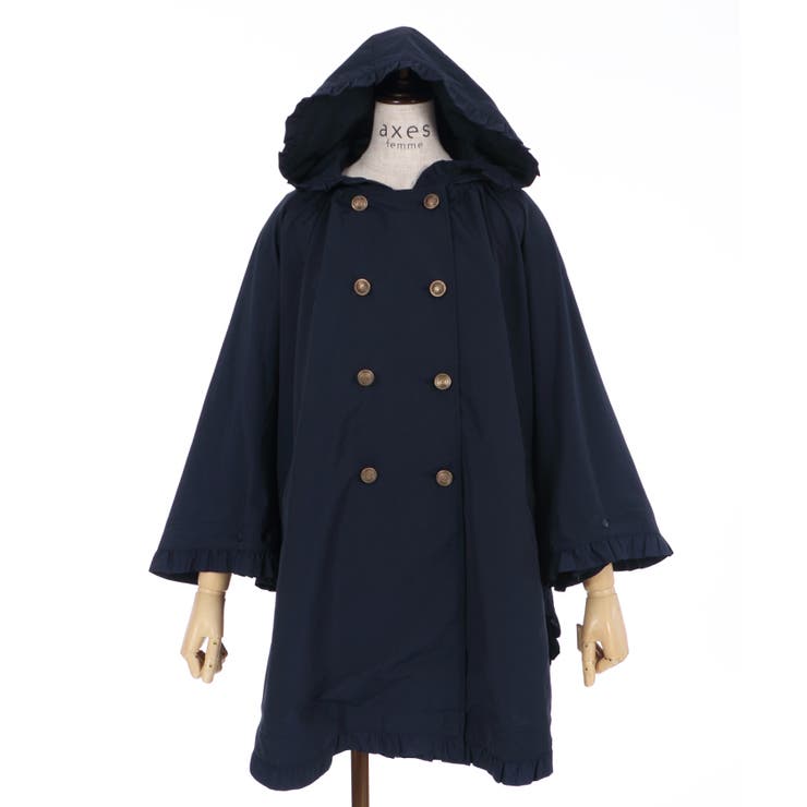 axes femme 軍服 ポンチョ風コート マント風ケープジャケット【期間限定価格】 | outlet | axes