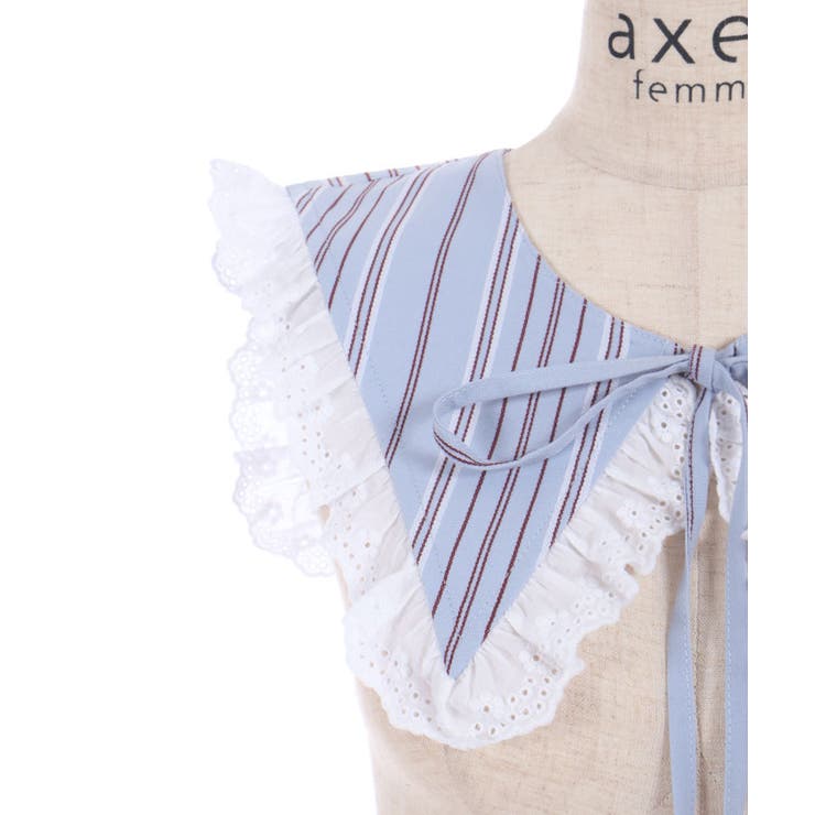 ストライプセーラー付け衿 | axes femme | 詳細画像10 