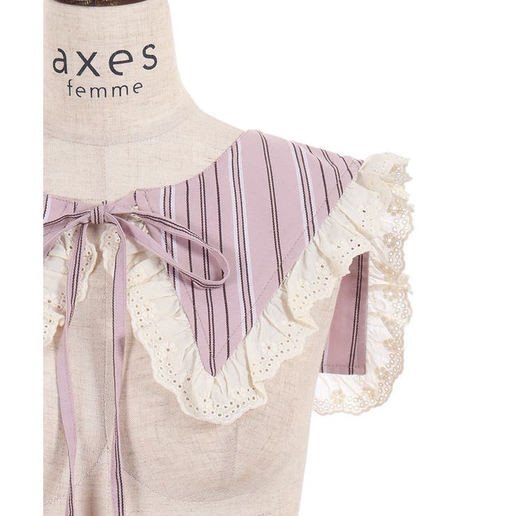 ストライプセーラー付け衿 | axes femme | 詳細画像22 