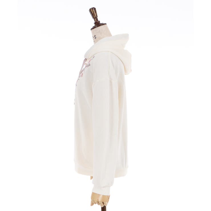 花刺繍パーカー[品番：IGAW0001389]｜axes femme（アクシーズファム